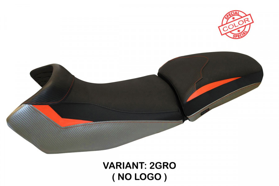 Housse de selle compatible KTM 1190 Adventure (13-16) modèle Fasano special color