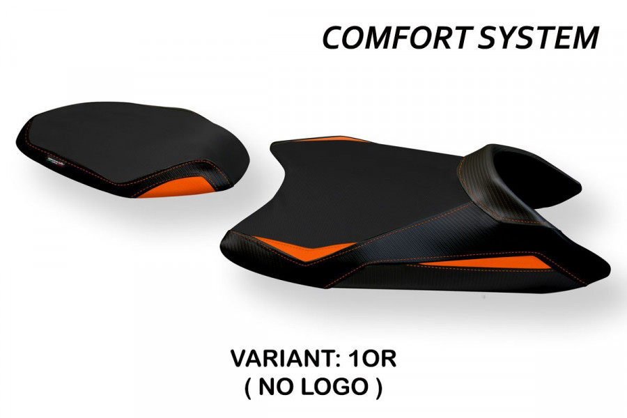 Housse de selle compatible KTM 790 Duke (18-20) modèle Mirano 2 comfort system