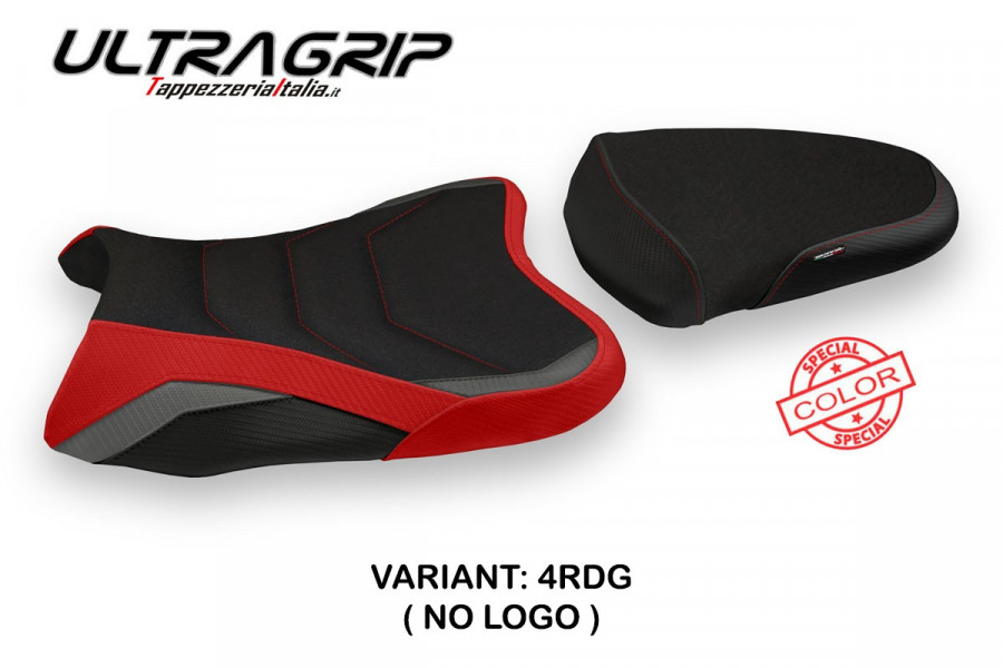 Funda de asiento compatible Suzuki GSX R 1000 (07-08) modelo Ginostra special color ultragrip