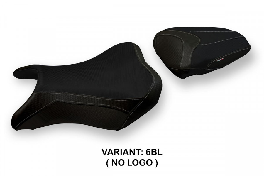 Funda de asiento compatible Suzuki GSX S 750 (17-21) modelo Derby 3