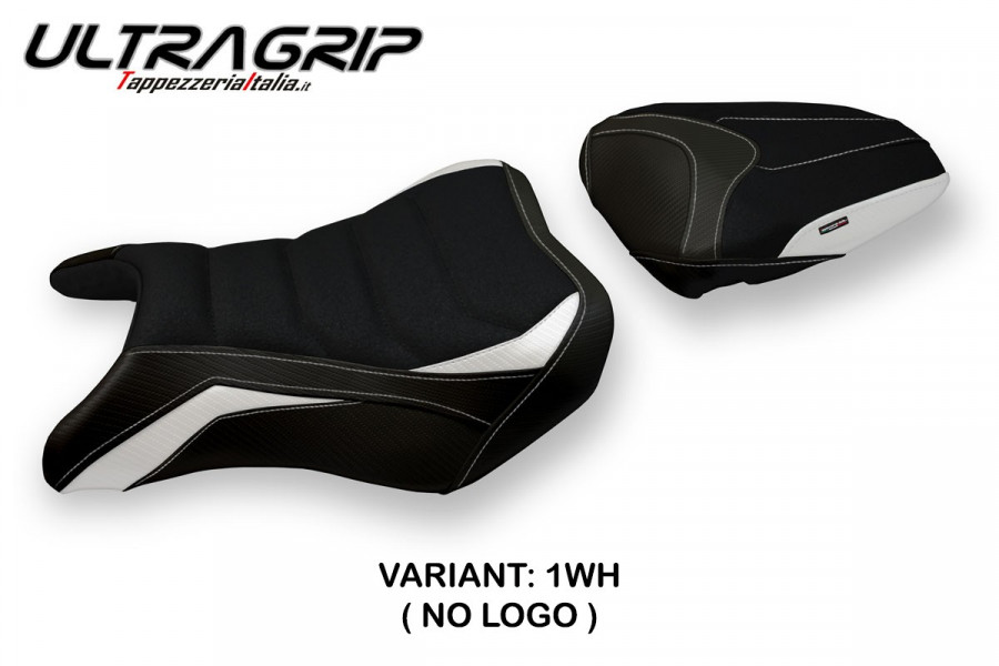 Funda de asiento compatible con Suzuki GSX S 750 (17-21) modelo Kyoto 2 ultragrip