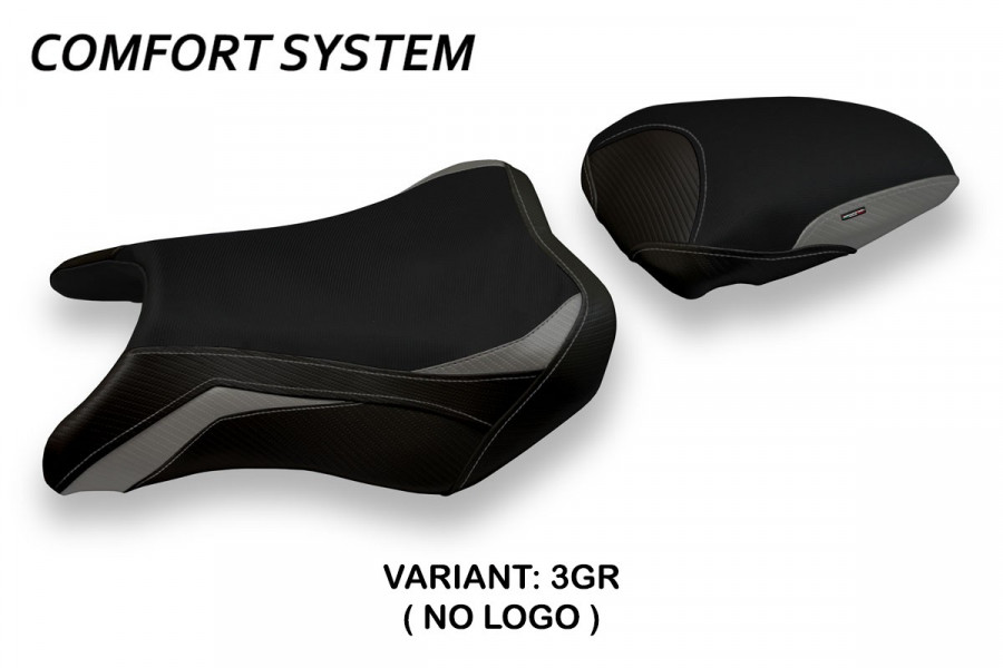 Funda de asiento compatible Suzuki GSX S 750 (17-21) modelo Hokota 1 comfort system