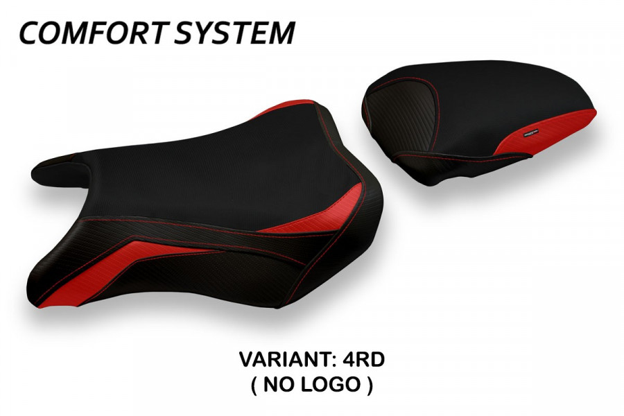 Funda de asiento compatible Suzuki GSX S 750 (17-21) modelo Hokota 1 comfort system