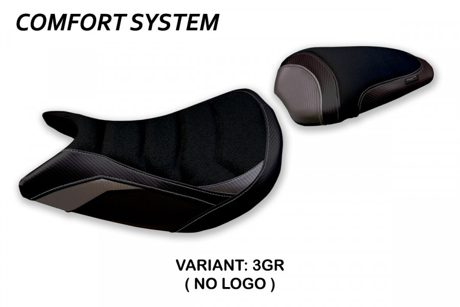 Funda de asiento compatible Suzuki GSX S 1000 (15-20) modelo Pahia comfort system