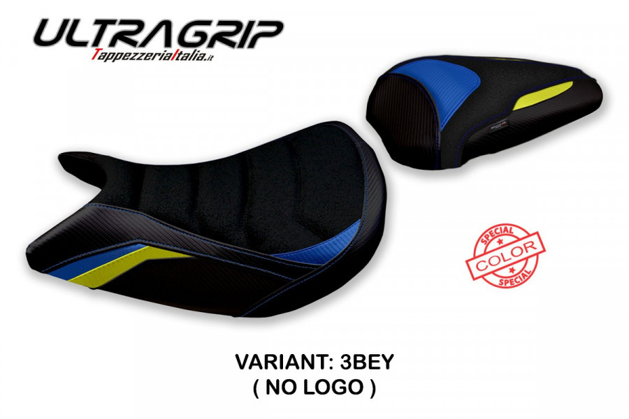 Funda de asiento compatible Suzuki GSX S 1000 (15-20) modelo Mavora special color ultragrip