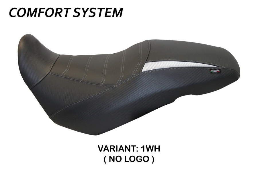 Funda de asiento compatible Suzuki V-Strom 650 (17-22) modelo Georgia comfort system