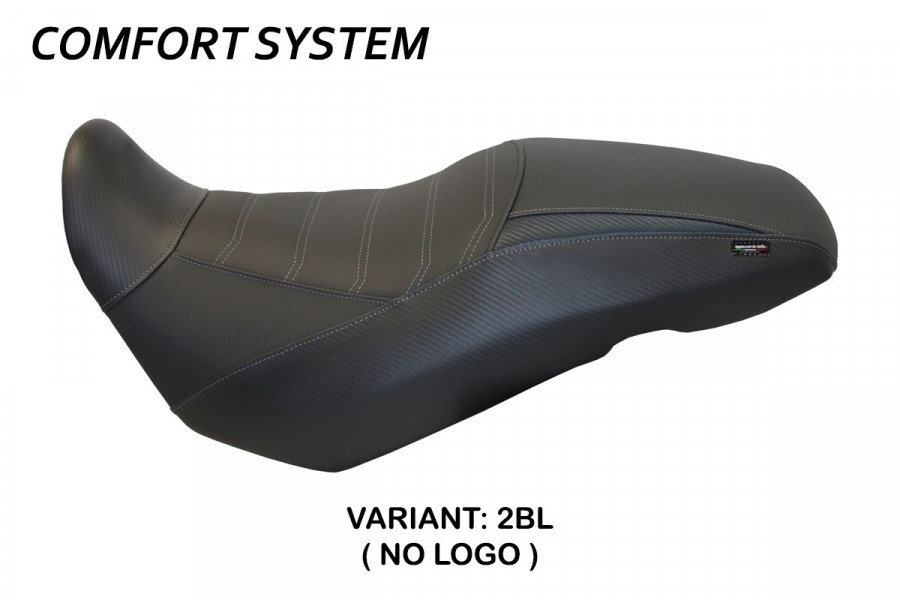 Funda de asiento compatible Suzuki V-Strom 650 (17-22) modelo Georgia comfort system