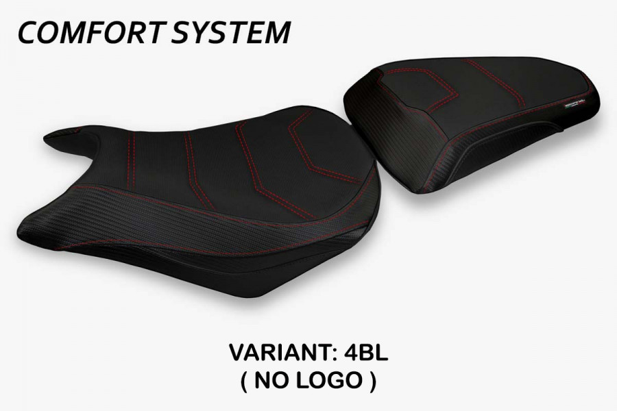 Funda de asiento compatible con Honda CBR 500 R (12-16) modelo Auzat 1 comfort system