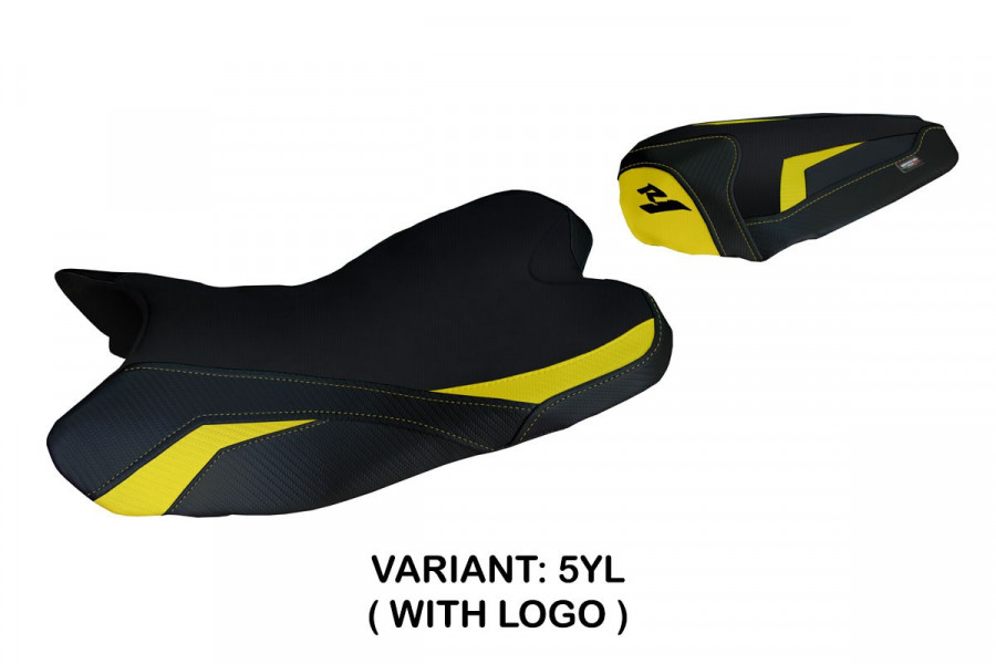 Housse de selle compatible Yamaha R1 (09-14) modèle Kayapo