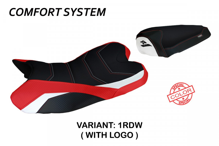 Sitzbezug kompatibel Yamaha R1 (09-14) Modell Araxa special color comfort system