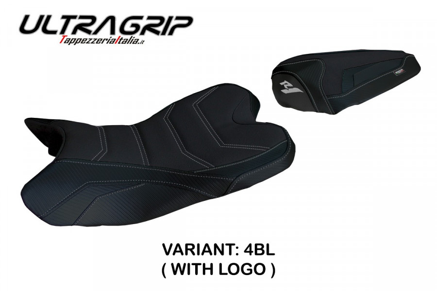 Funda de asiento compatible con Yamaha R1 (09-14) modelo Balsas ultragrip