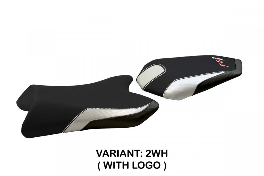 Funda de asiento compatible con Yamaha FZ1 (06-16) modelo Vicenza