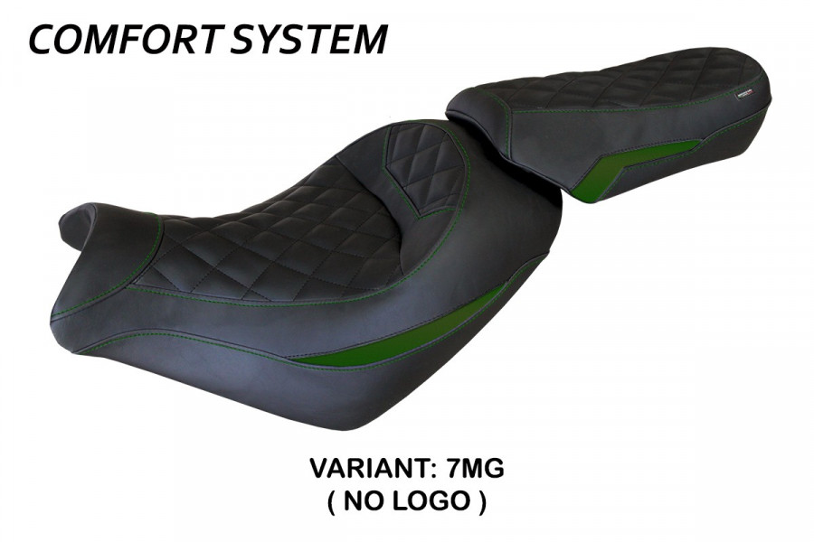 Funda de asiento compatible con Kawasaki Vulcan (14-22) modelo Taipei comfort system