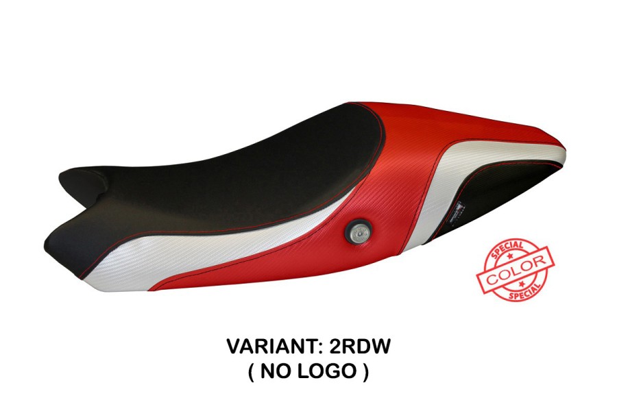 Housse de selle compatible Ducati Monster 1100/1100 EVO (09-13) modèle Logos Special Color