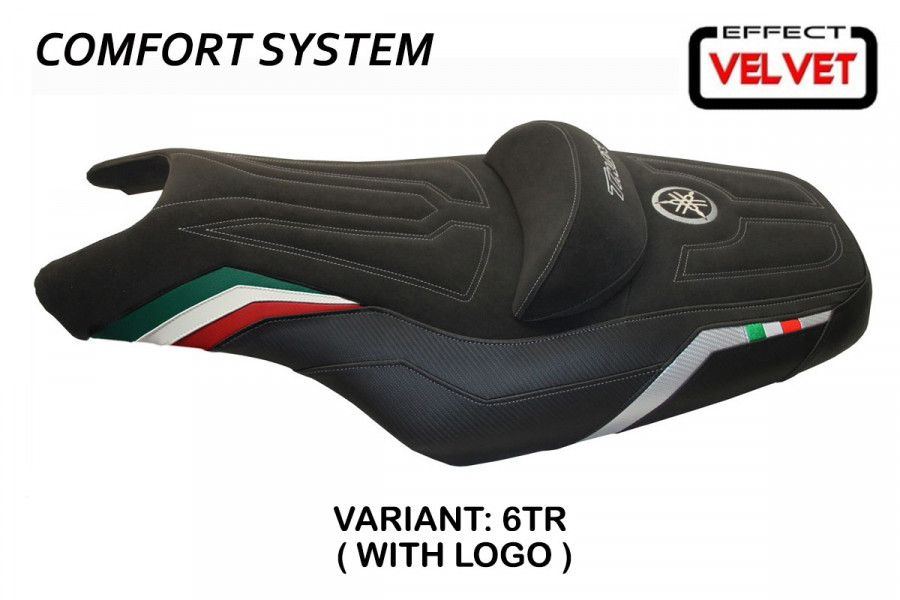 Sitzbezug kompatibel Yamaha T-Max (08-16) Modell I Love Italy comfort system