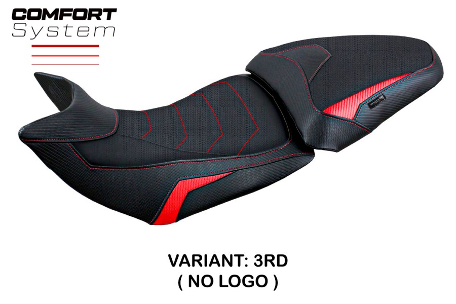 Funda de asiento compatible con Ducati Multistrada 1200/1260 (15-20) modelo Jazan comfort system