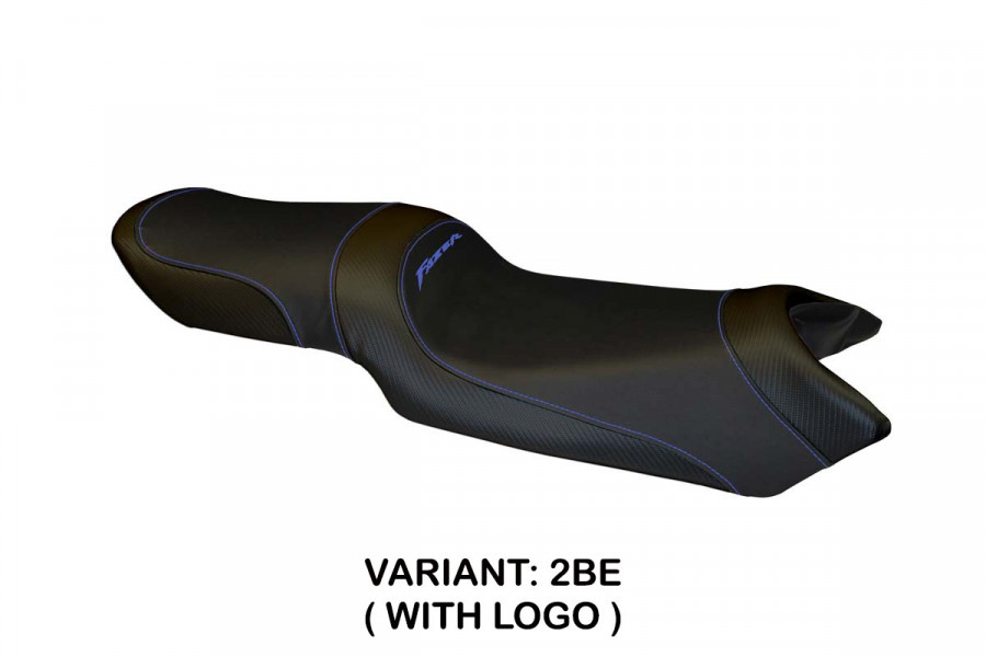 Funda de asiento compatible con Yamaha FZ6 Fazer (04-11) modelo Ivan total black