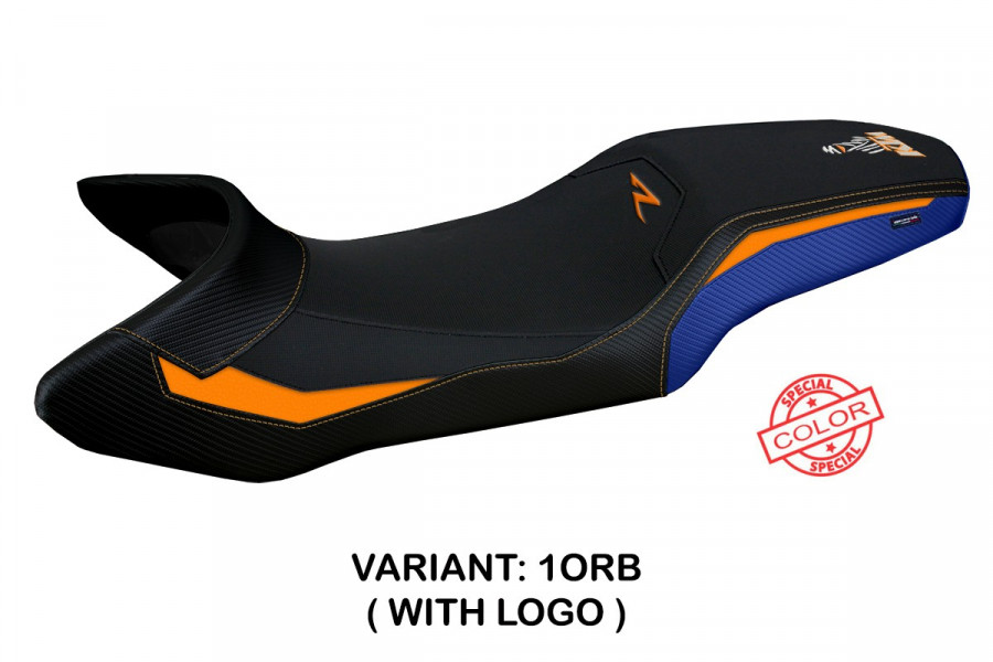 Housse de selle compatible KTM 1290 Super Adventure R (21-22) modèle Xitta coloris spécial