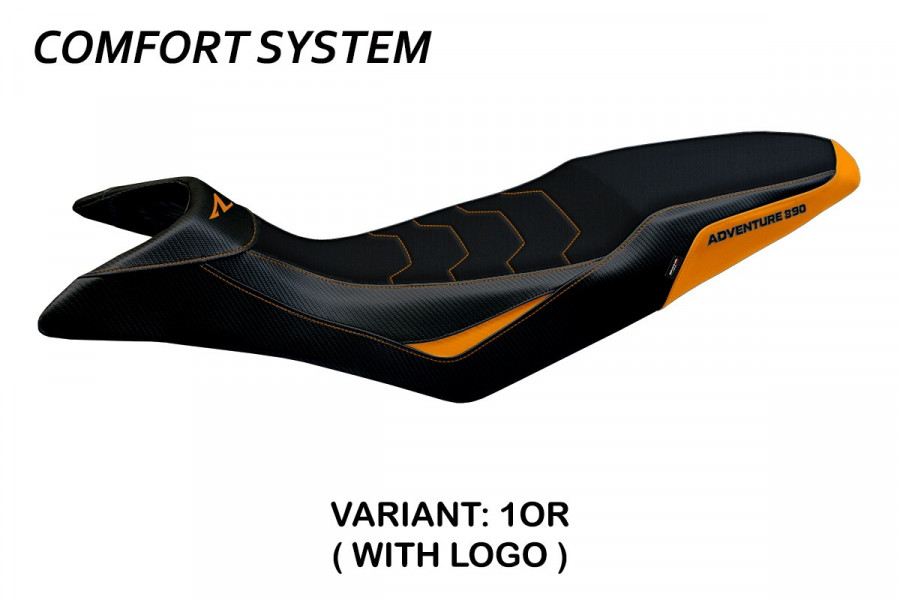 Sitzbezug kompatibel KTM 890 Adventure R (21-22) Modell Mazyr comfort system