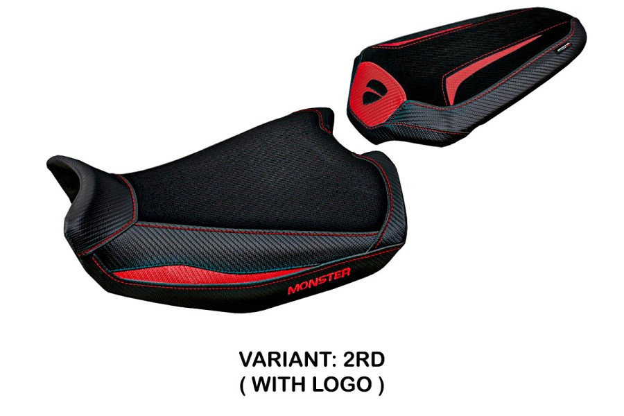 Funda de asiento compatible con Ducati Monster 937 (21-22) modelo Linosa