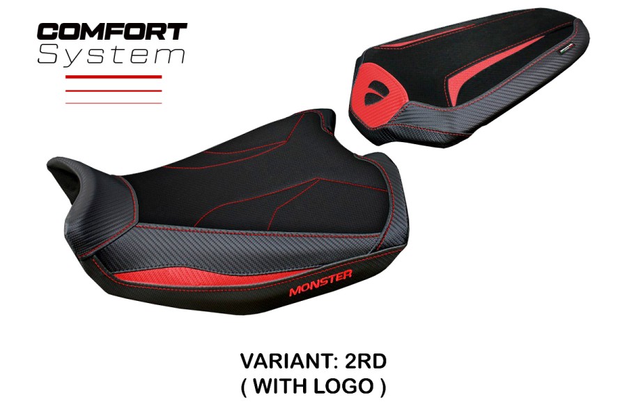 Seat cover compatible Ducati Monster 937 (21-22) Linosa comfort system model