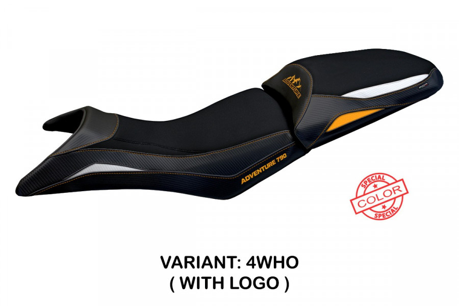 Housse de selle compatible KTM 790 Adventure S (19-20) modèle Milo