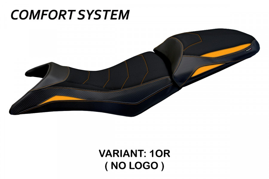 Funda de asiento compatible con KTM 790 Adventure S (19-20) modelo Milo comfort system