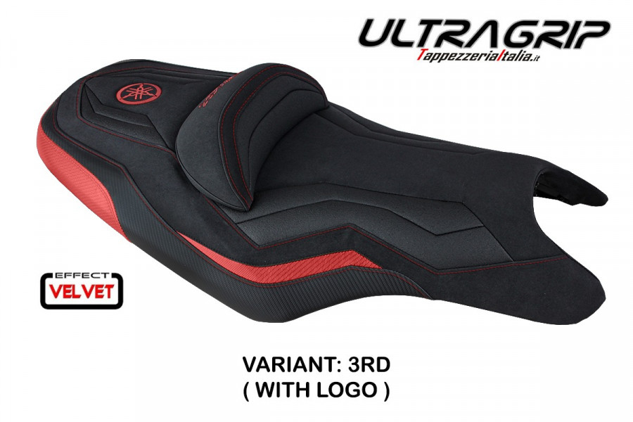 Funda de asiento compatible con Yamaha T-Max (08-16) modelo MCN velvet ultragrip