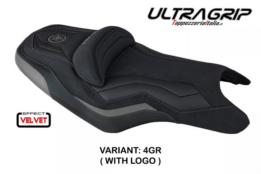 Housse de selle compatible Yamaha T-Max (08-16) modèle MCN velvet ultragrip