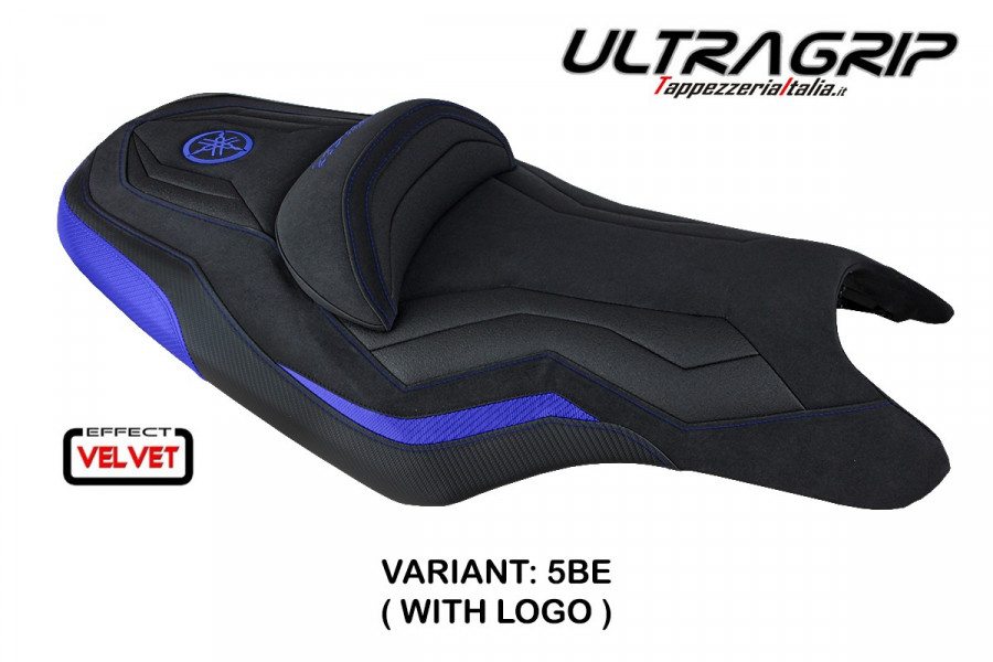 Funda de asiento compatible con Yamaha T-Max (08-16) modelo MCN velvet ultragrip