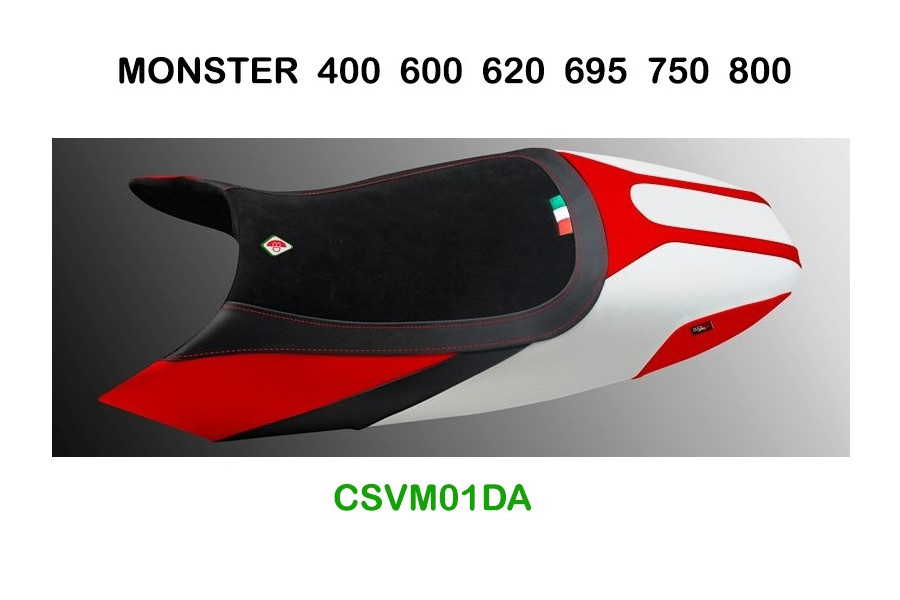 Funda de asiento compatible con Ducati Monster (94-07)