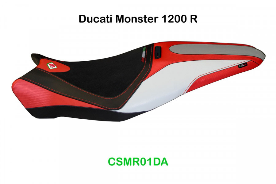 Funda de asiento compatible con Ducati Monster 1200 R