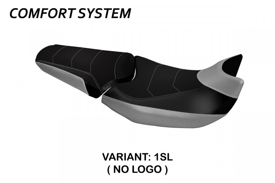 Housse de selle compatible Honda NC 750 X (14-22) modèle Rostov comfort system