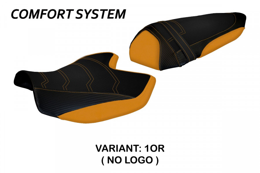 Housse de selle compatible Kawasaki Z 1000 (07-09) modèle Amatrice 2 comfort system