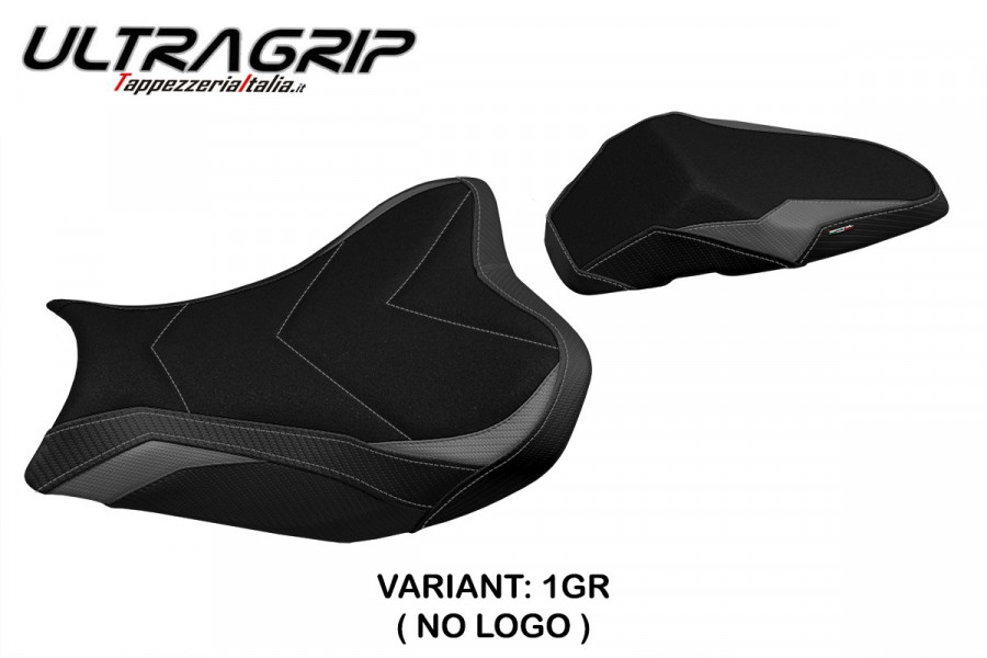 Funda de asiento compatible con Kawasaki Z 900 (17-22) modelo Shara 1 ultragrip