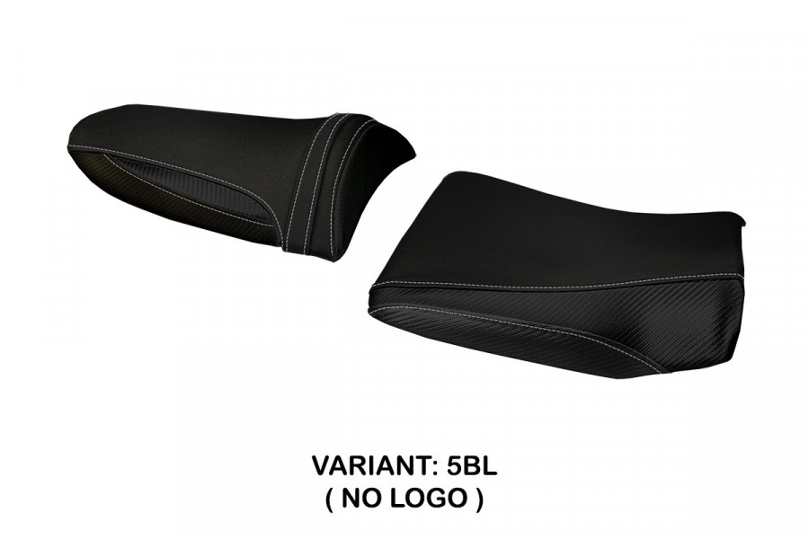 Funda de asiento compatible con Kawasaki Z 750 (03-06) modelo Pozzuoli 1