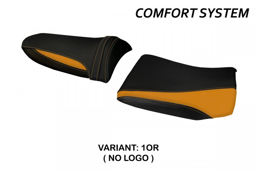 Funda de asiento compatible con Kawasaki Z 1000 (03-06) modelo Pozzuoli 1 comfort system