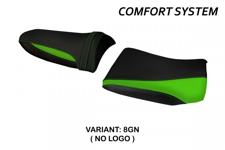 Seat cover compatible Kawasaki Z 1000 (03-06) Pozzuoli 1 comfort system model