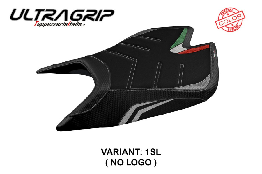 Funda de asiento compatible Aprilia RSV4 (21-22) modelo Leon special color ultragrip