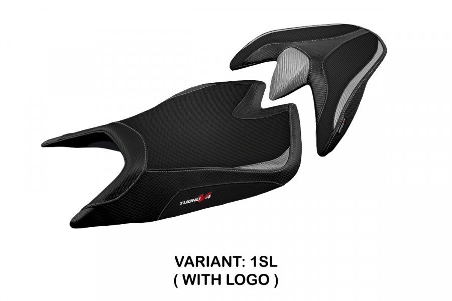 Housse de selle compatible Aprilia Tuono V4 (21-22) modèle Zuera