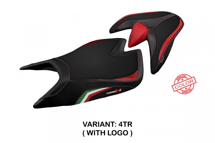 Housse de selle compatible Aprilia Tuono V4 (21-22) modèle Zuera special color