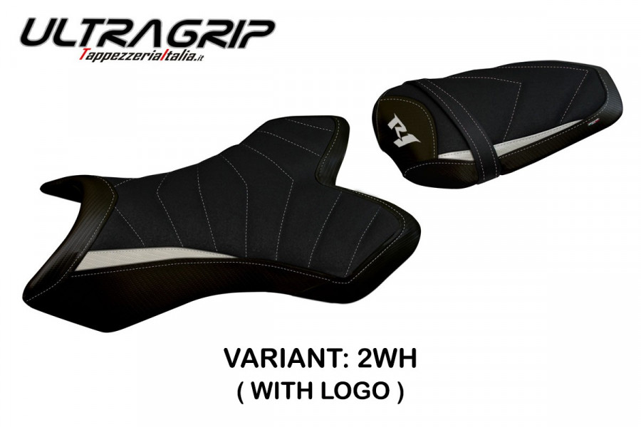 Funda de asiento compatible con Yamaha R1 (04-06) modelo Tolone 1 ultragrip