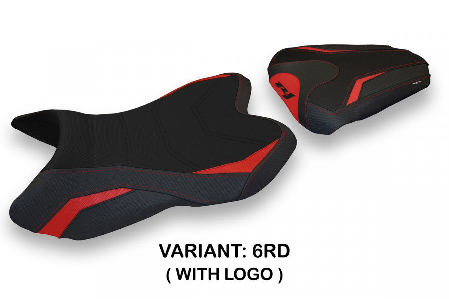 Funda de asiento compatible con Yamaha R1 (07-08) modelo Lure 1