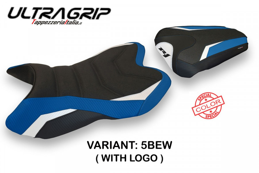 Funda de asiento compatible con Yamaha R1 (07-08) modelo Habay special color ultragrip