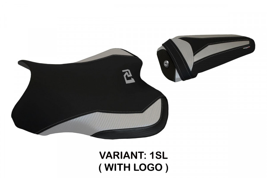 Funda de asiento compatible con Yamaha R1 (15-22) modelo Bilbao 2