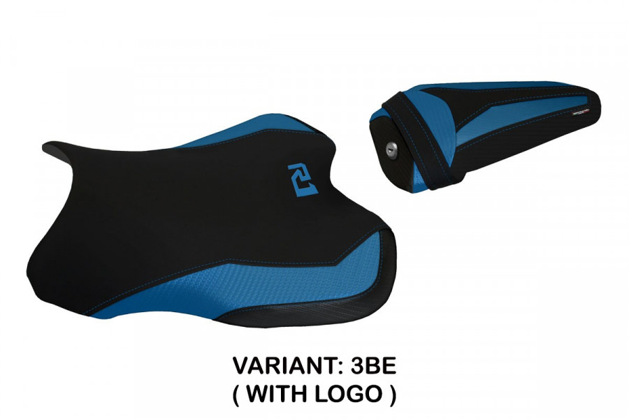 Funda de asiento compatible con Yamaha R1 (15-22) modelo Bilbao 2