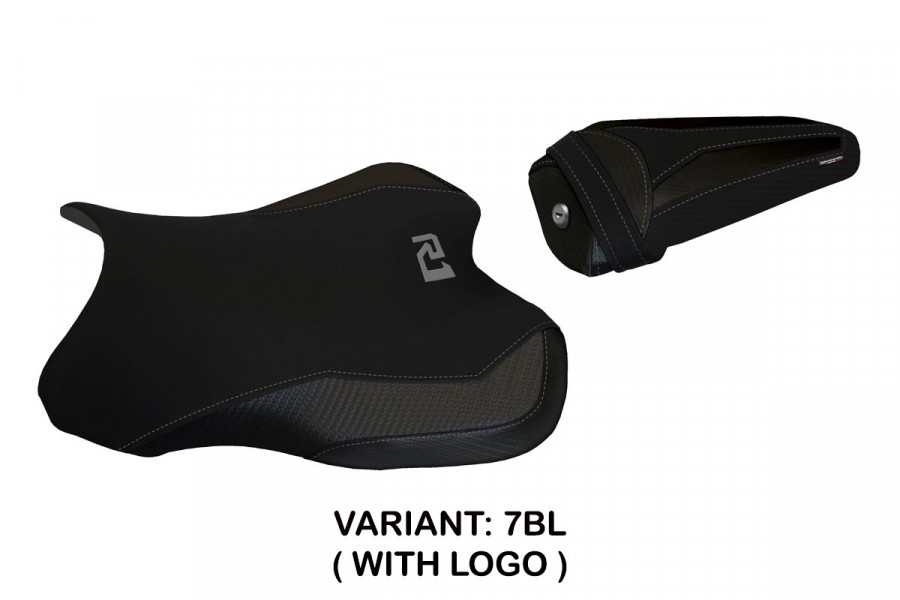 Funda de asiento compatible con Yamaha R1 (15-22) modelo Bilbao 2