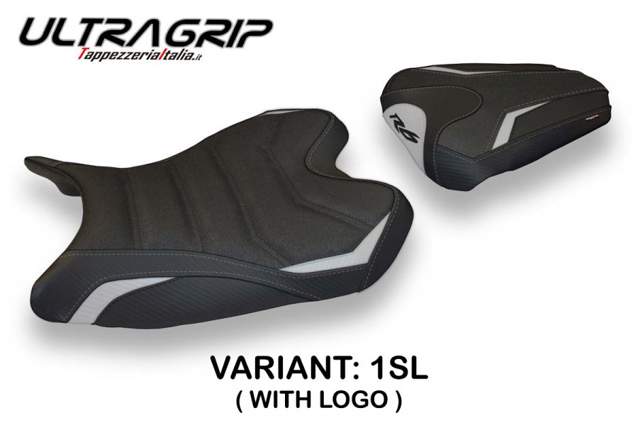 Funda de asiento compatible con Yamaha R6 (08-16) modelo Bardi 1 ultragrip