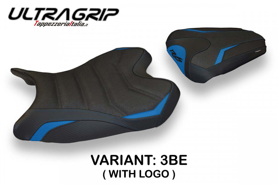 Funda de asiento compatible con Yamaha R6 (08-16) modelo Bardi 1 ultragrip