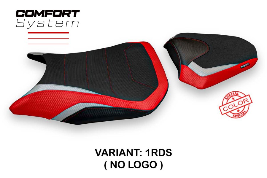 Funda de asiento compatible Honda CBR 500 R (17-20) modelo Diamante special color comfort system